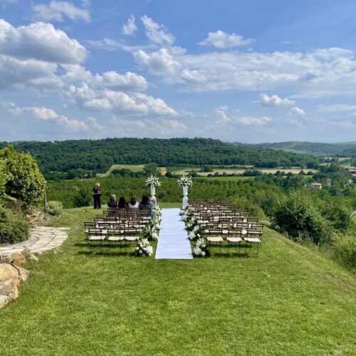 Outdoor Civil-Ceremony (Tuscany, Italy)
