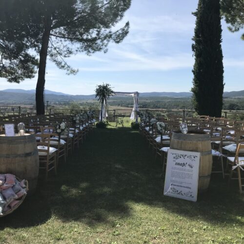Tuscan Vineyard Ceremony (Tuscany, Italy) 1